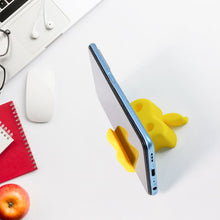 Multi-Functional Apple-Shaped Plastic Mobile Stand with Pen Holder (1 Pc / Mix Color)