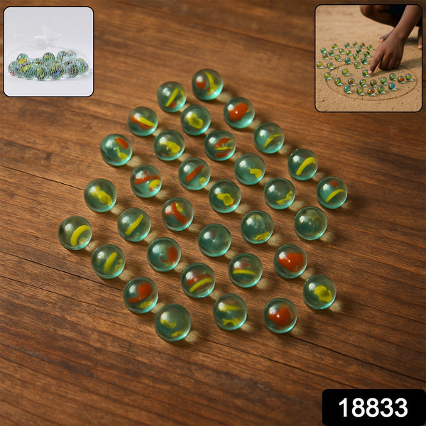 Assorted Glass Marbles Set